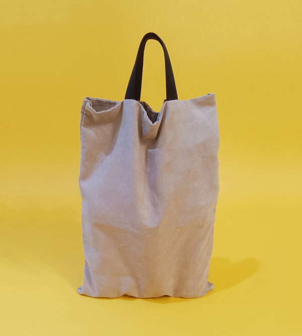 suede recycle bag (a bag for a lifetime series)